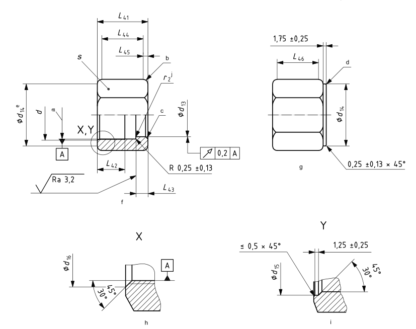 ORFS_tube_nut_types_drawing