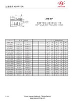 Conexões BSPT macho giratório BSPT