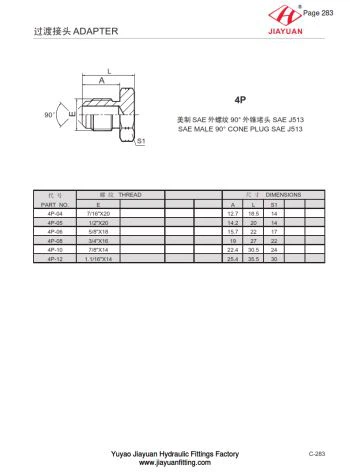 SAE J513 macho queimado Plug