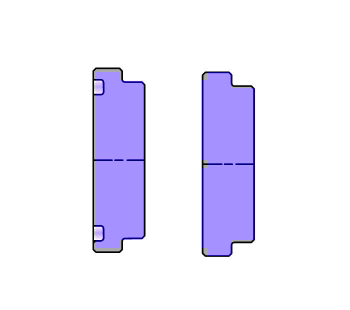 Tampas de plugue de flange divididas